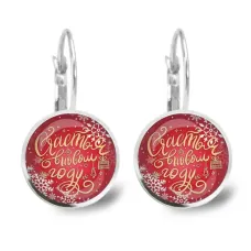 Серьги Счастья в новом году SEAP-0495