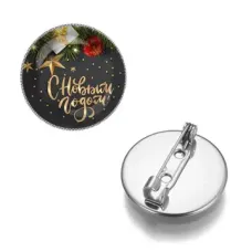 Значок С Новым годом ZNAS-0491