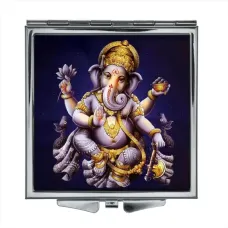 Складное зеркало квадратное Ганеша ZER2-0055