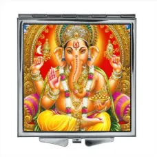 Складное зеркало квадратное Ганеша ZER2-0056