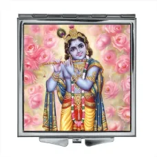 Складное зеркало квадратное Кришна ZER2-0061