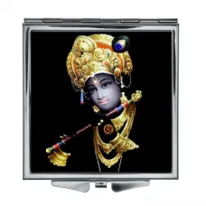 Складное зеркало квадратное Кришна ZER2-0072