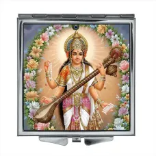 Складное зеркало квадратное Сарасвати ZER2-0078