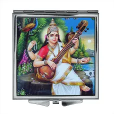 Складное зеркало квадратное Сарасвати ZER2-0079