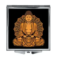 Складное зеркало квадратное Будда ZER2-0127
