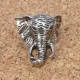 Кольцо Слон, размер 10 (19,9мм), цвет серебр. KL021-10