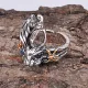 Безразмерное кольцо Кролик, 23мм KL291