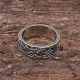 Кольцо Кельтский Ворон и Трикветр, размер 10 KL307-10