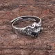 Безразмерное кольцо Ястреб, 12мм KL402