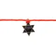 Красная нить Звезда Давида (защита от сглаза и зла) KN424