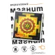 Магнит Багала-Мукхи янтра 6,5х6,5см, акрил MA001