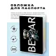 Обложка для паспорта ПВХ Bear байкер MOB148