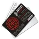 Защитная RFID-карта Колесо Фортуны, металл RF014