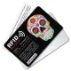 Защитная RFID-карта Череп, металл RF022