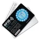 Защитная RFID-карта Вишуддха чакра, металл RF039