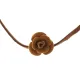 Чокер Роза, цвет коричневый UG141-02