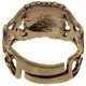 Обережное кольцо Символ Рода, размер 16.5, латунь V-KL004