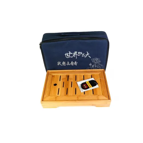 Переносной набор для чайной церемонии Шахматы 325х205х70мм
