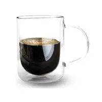 Чашка из жаропрочного стекла Марсель с ручкой 270 мл 2 штуки