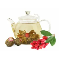 Зеленый связанный чай Барбарис 500 гр