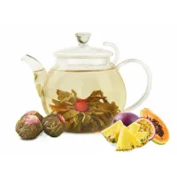 Зеленый связанный чай Тропический фрукт 500 гр