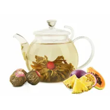 Зеленый связанный чай Тропический фрукт 500 гр