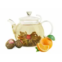 Зеленый связанный чай Дикий Апельсин 500 гр