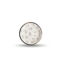 Тарелка керамическая 18 см Крем-брюле (упаковка 22 шт)