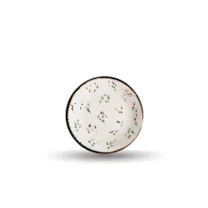 Тарелка керамическая 18 см Крем-брюле (упаковка 22 шт)