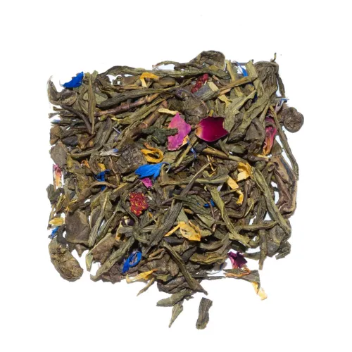 Чай зеленый ароматизированный Цветочный букет 500 гр