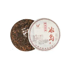 Китайский чай Пуэр Шу блин 400 гр Гунтин Гун Ча (Юндэ, фаб. Юнфа), 2012 год