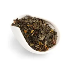 Зеленый ароматизированный чай Солнечный персик 500 гр