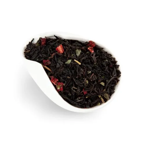 Черный чай Земляника со сливками 500 гр