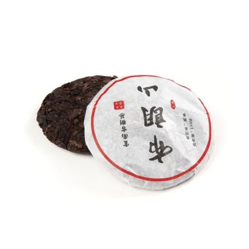 Китайский черный чай Шу Пуэр Юньнань Гушу фабрика Менхай Венья сбор 2012 г 150 гр