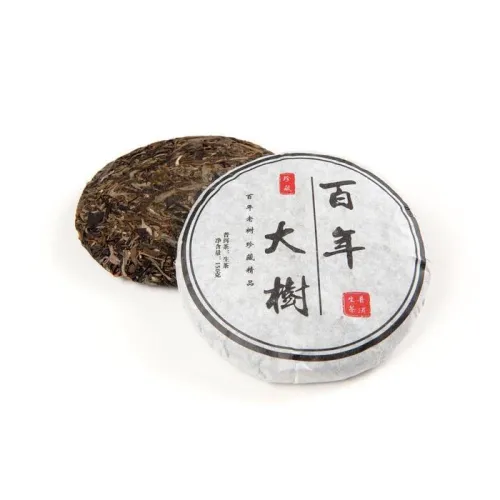 Китайский чай Шен Пуэр Большое Дерево фабрика Биндао 2012 г 150 гр