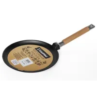 Сковорода блинная чугунная 24 см съемная ручка ТМ Гардарика