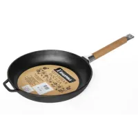 Сковорода чугунная 24 см со съемной ручкой ТМ Гардарика