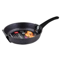 Сковорода с антипригарным покрытием литая 26 см Сапфир ТМ Традиция