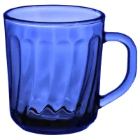 Кружка стеклянная 250 мл SEA BRIM SAPHIR - Стекло Дымка