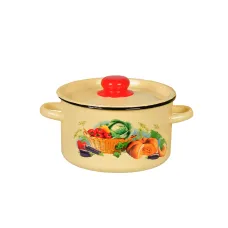 Кастрюля эмалированная Урожай - Северсталь 1,5 л