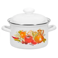 Кастрюля эмалированная Итальянская кухня - Лысьвенские эмали 2 л