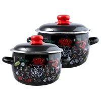 Набор эмалированной посуды 2 предмета Gazpacho ТМ Appetite