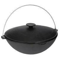 Казан походный чугунный 8 л Татарский ТМ Гардарика