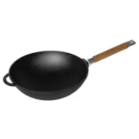 Вок чугунный 24 см съем/руч ТМ Гардарика