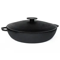 Жаровня чугунная 40 см с крышкой ТМ Гардарика