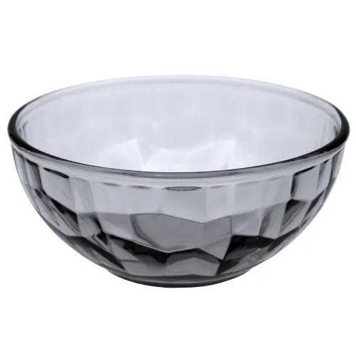 Салатник стеклянный 13 см BLACK DIAMOND - Стекло Дымка