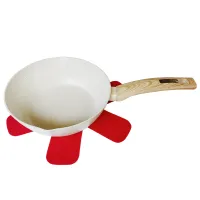 Сковорода с антипригарным покрытием глубокая 24 см Cream Stone - TM Appetitе