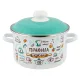 Кастрюля эмалированная цилиндрическая Правила кухни ТМ Appetite 5.5 л