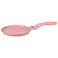 Сковорода с антипригарным покрытием литая блинная 22 см Trendy style rose ТМ KUKMARA