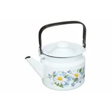 Чайник эмалированный 2 л Ромашковое поле